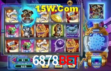 Variedade de jogos na 6878Bet